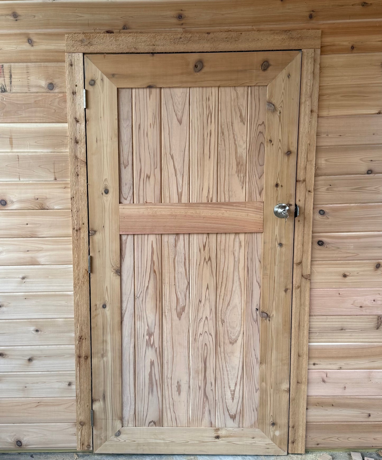 Mission Style Western Red Cedar Gate