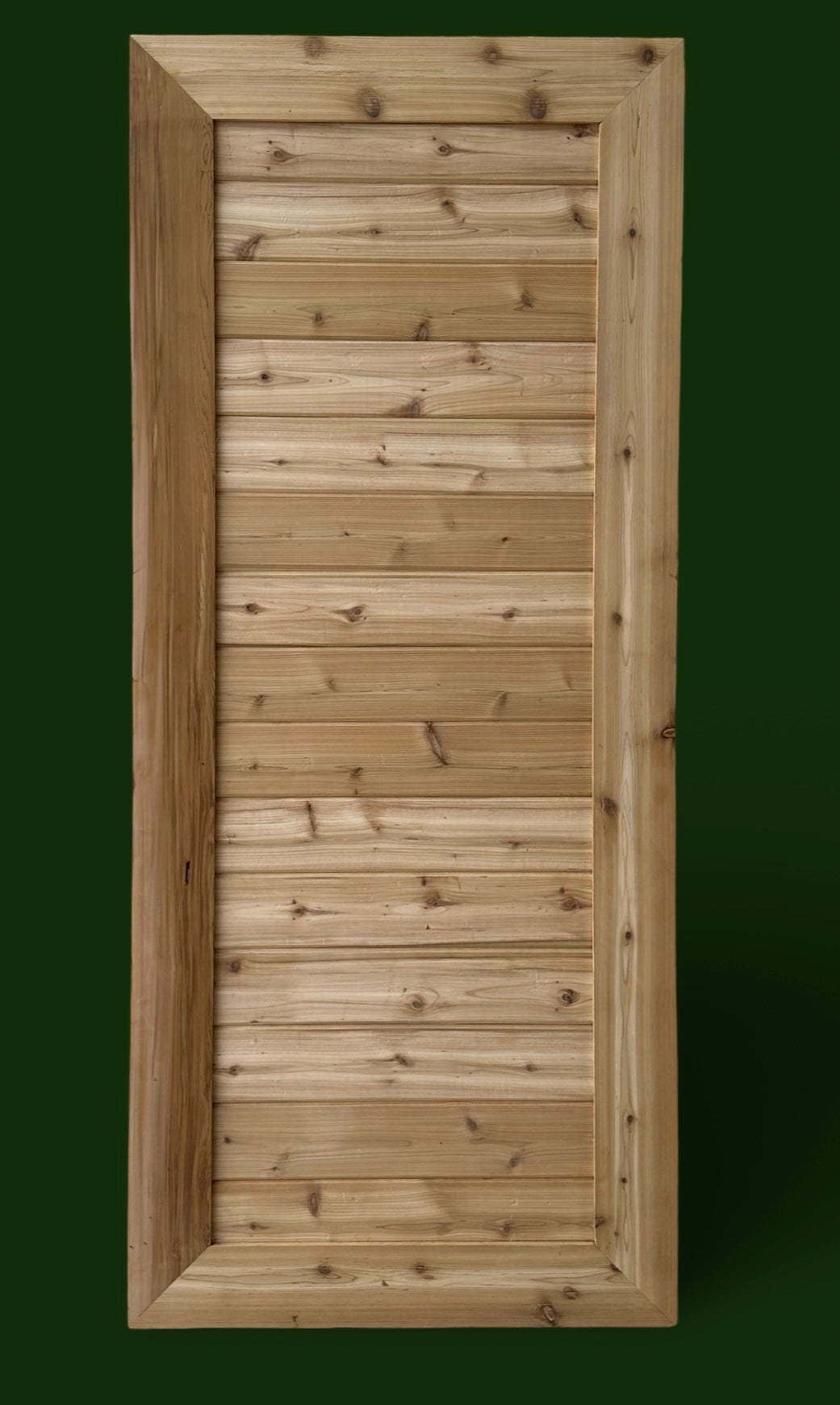 Rustic Cedar Wood Barn Door – Indoor & Outdoor Sliding Barn Door