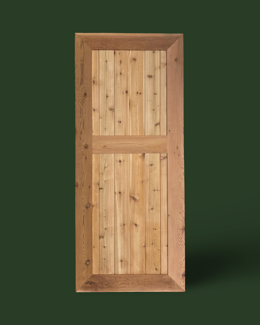 Mission Style Western Red Cedar Gate